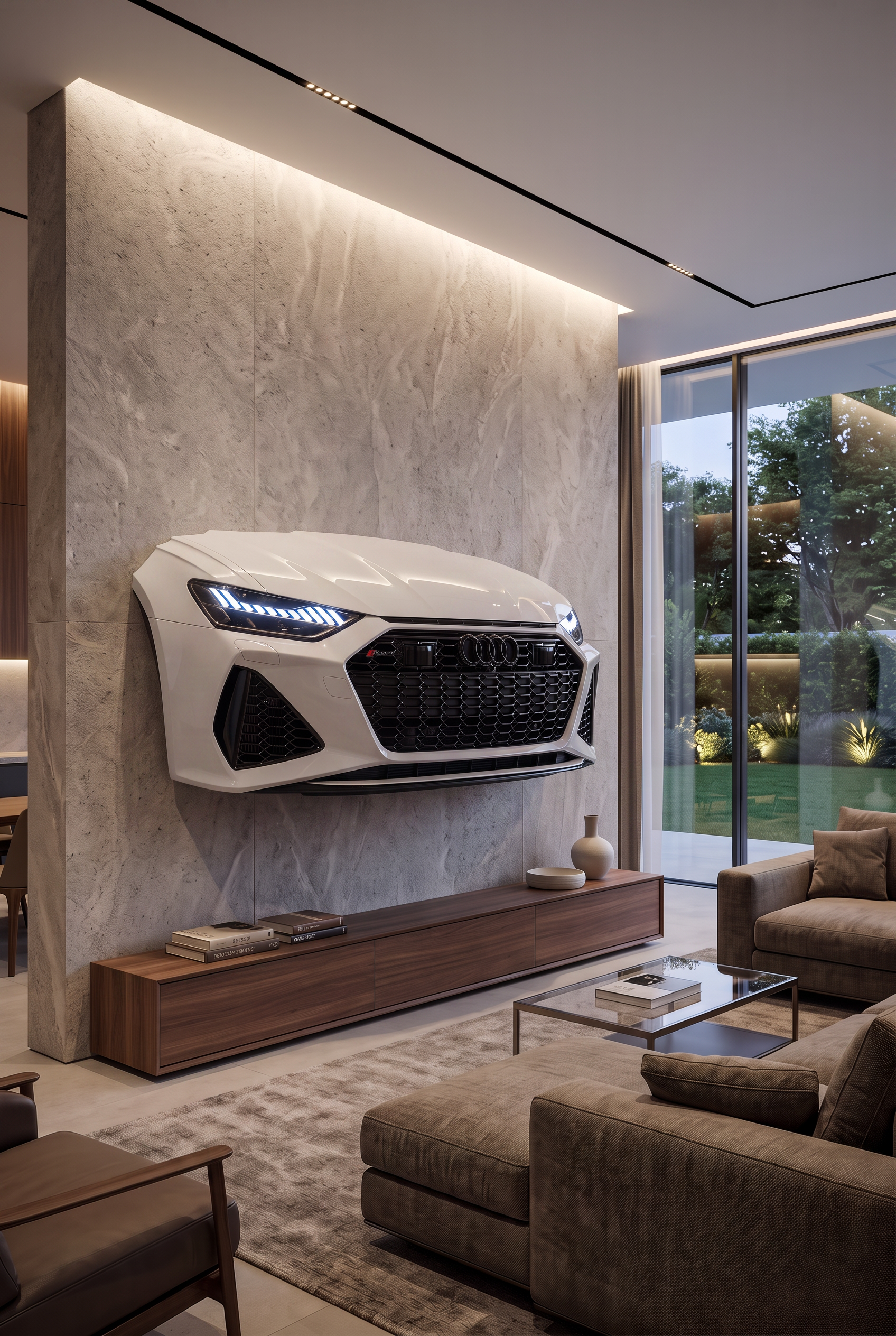 AUDI RS 6/7 – Beleuchtetes 3D Wandobjekt