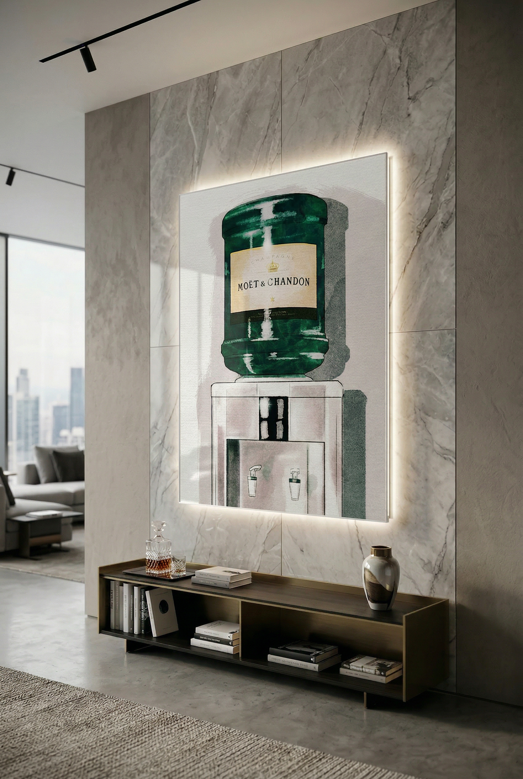 SAVE WATER, TRINK CHAMPAGNE