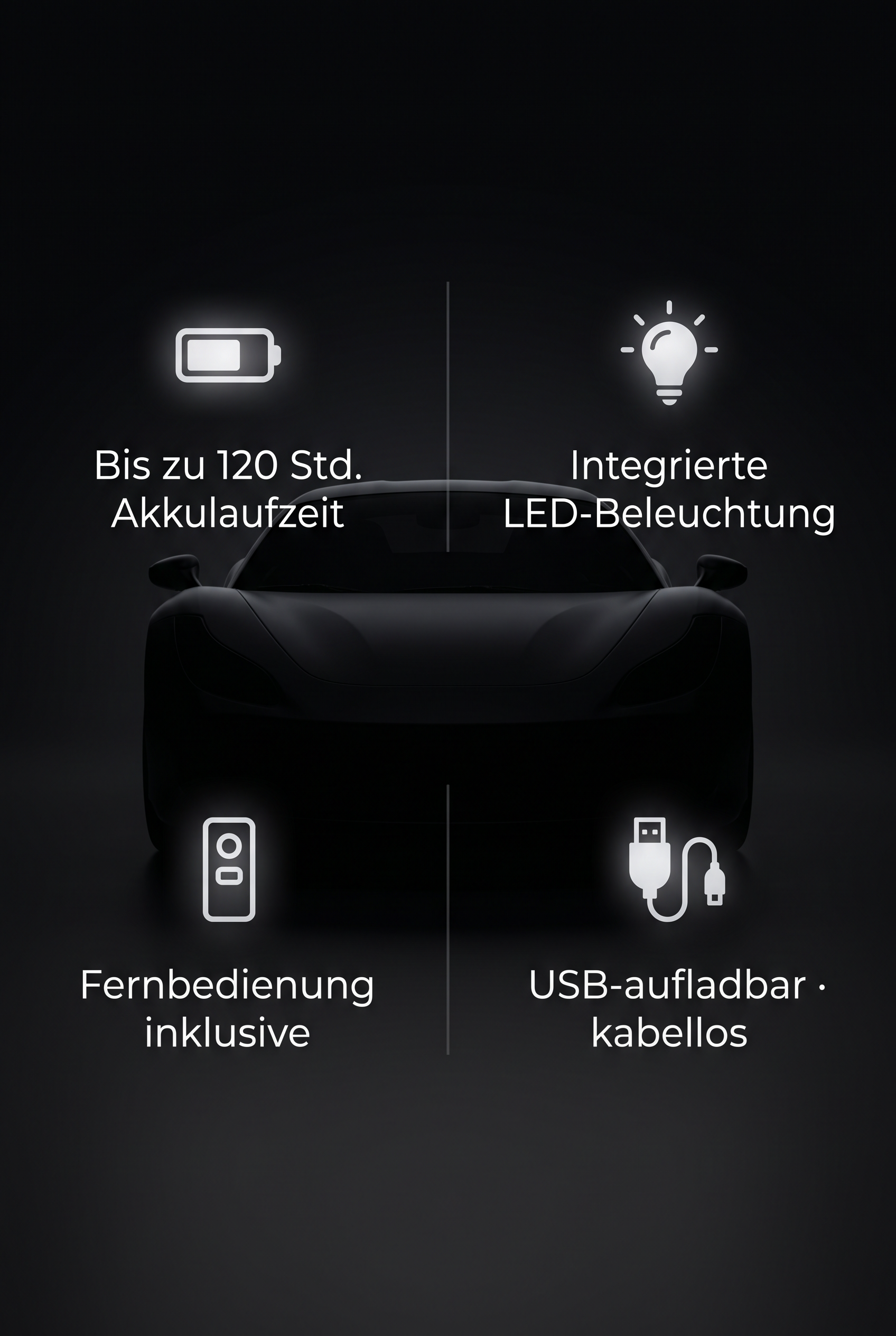 GT3 RS Heck – Beleuchtetes 3D Wandobjekt