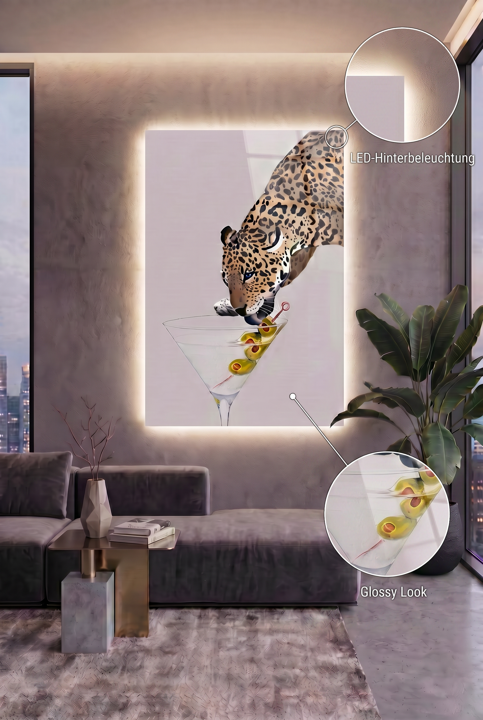 LEOPARD MARTINI