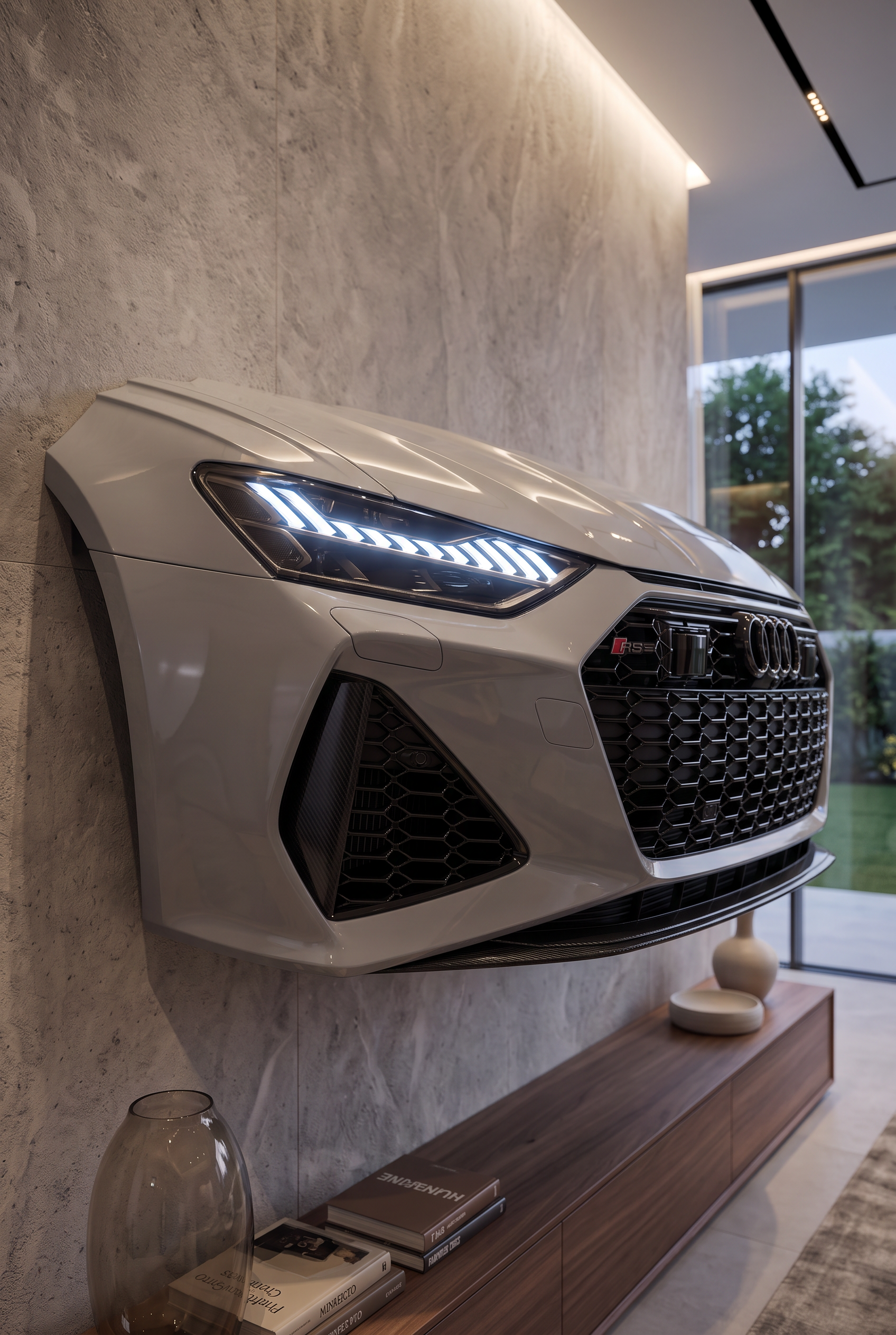 AUDI RS 6/7  – Beleuchtetes 3D Wandobjekt